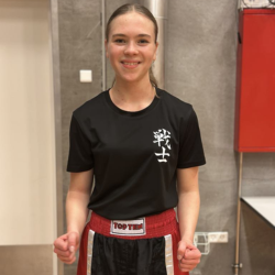 Prøvetræning SENSHI i Nyborg i karate og kickboxing.